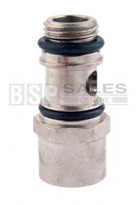 Female threaded banjo bolts, BSPP and M5 thread