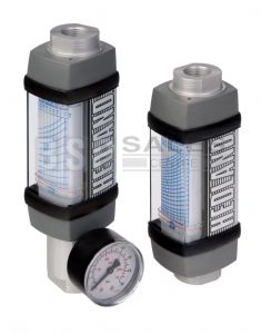 Hedland Flow Meter With Aluminium Case & Integrated Pressure Gauge