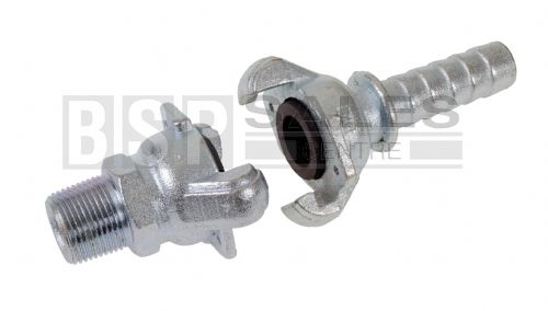 US Universal Claw Fittings - Zinc plated