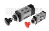 Push Button Valve 1/8 & 1/4 BSP 3/2 & 5/2