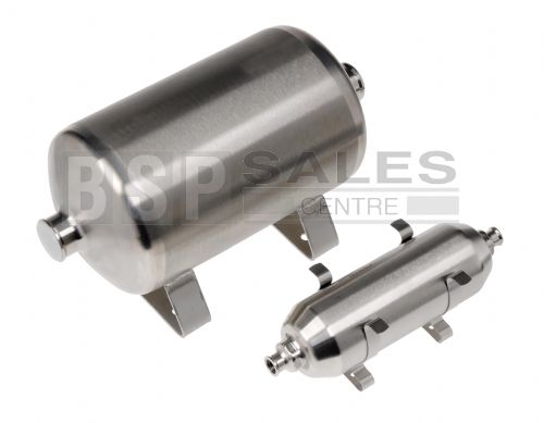 Stainless Steel Mini Air Receivers 0.1 - 20 Litres