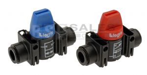 Legris 2/2 & 3/2 Mini Ball Valve 4mm - 12mm