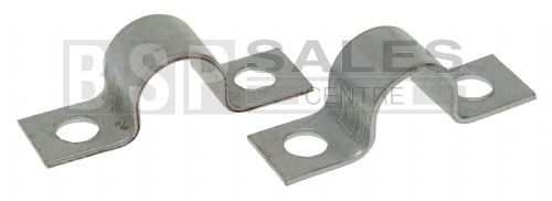 Mild Steel Full Saddle Clamps 4mm - 22mm