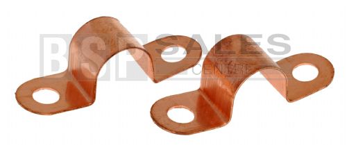 Copper Full Saddle Clamps 3/16