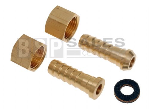 Hose Tail Swivel - Brass Female BSPP 1/8