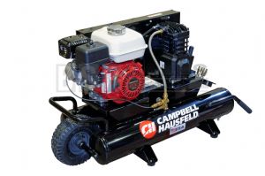 Petrol compressor Honda 5.5HP - wheelbarrow style