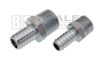 PCL Steel Male Hose Tail Adaptor 3/16 - 1/2