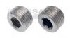 Nickel Plated Brass Int Hex Male Blanking Plug