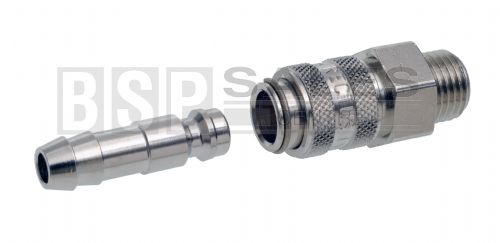 Rectus Series 21 Couplings Nickel Plated Brass