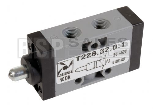 Techno228 Series Plunger/Spring Valve