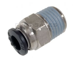 Male Stud Connector NPT 1/4