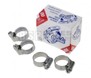 Stainless Steel 304 Jubilee Clips 9.5 - 318mm