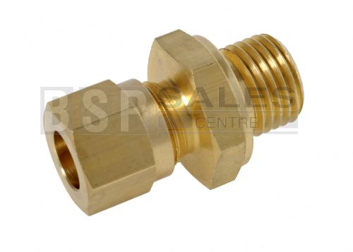 Stud Fitting Male BSPP 3 - 15mm OD