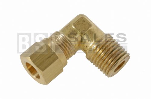 Stud Elbow Fitting Male BSPT 1/8