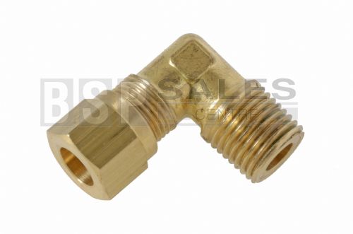 Stud Elbow Fitting Male BSPT 3 - 15mm OD