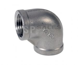 Female Elbow 90 degree BSPP 316 Stainless Steel