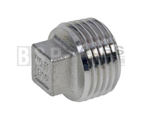 Square Head Blank Plug 1/8