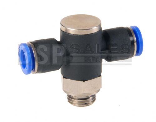 Push In Male Stud Triple Universal Tee BSPP 4-12mm