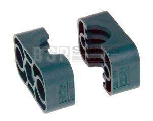 Single Std Tube Grooved Clamp Jaws (Polypropylene)