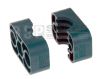 Single Std Tube Grooved Clamp Jaws (Polypropylene)