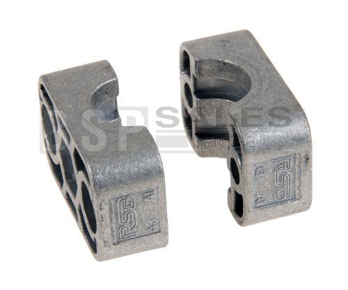 Single Std Tube Grooved Clamp Jaws (Aluminium)