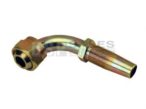 Reusable fitting - Female Swivel - Elbow 90 deg (BSP/JIC)