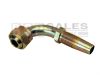 Reusable fitting - Female Swivel - Elbow 90 deg (BSP/JIC)