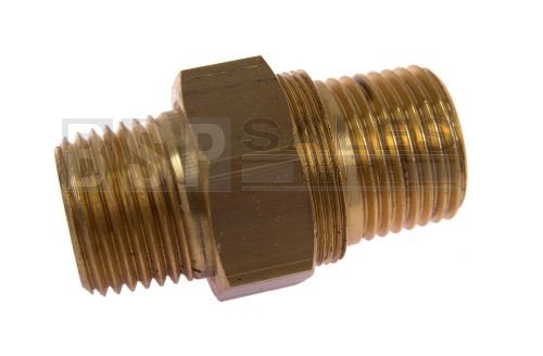 Brass 3 Piece Taper Nipple 