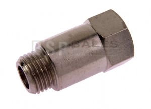 Nickel Plated Brass Male/Female BSP Adaptor (Long)