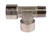 Nickel Plated Brass Offset Male BSP Tee 