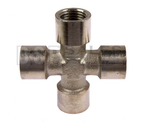 Nickel Plated Brass Female BSP Equal Cross 