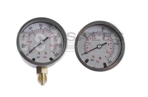 Pressure gauges up to 690 bar (10,000 psi)