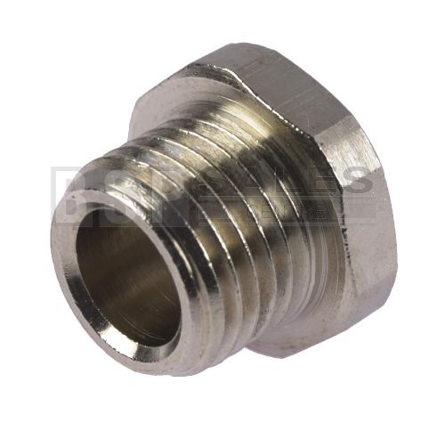 Nickel Plated Brass Hex Male BSP Blanking Plug