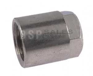 Nickel Plated Brass Female BSP Blanking Cap 