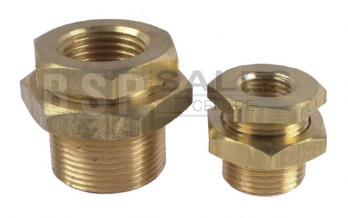 Legris Brass BSP Bulkhead Fitting