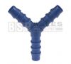 Nylon Barbed Y Hose Connector 4 - 17mm