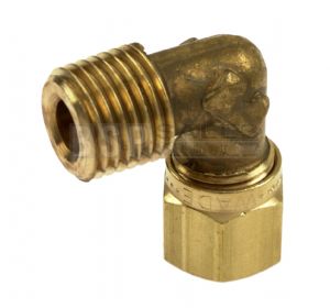 Compression fitting - Elbow Male Taper BSPT       