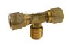 Compression fitting - Branch Tee Male taper BSPT