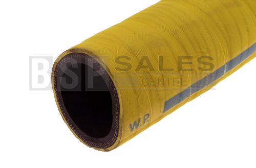 Rubber hose - Mandrel built - Black & Yellow Cover