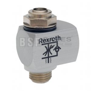 Flow control valve - right angle threaded