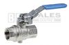 Ball valve - F/F Lockable with purge 1/4 - 2 BSP